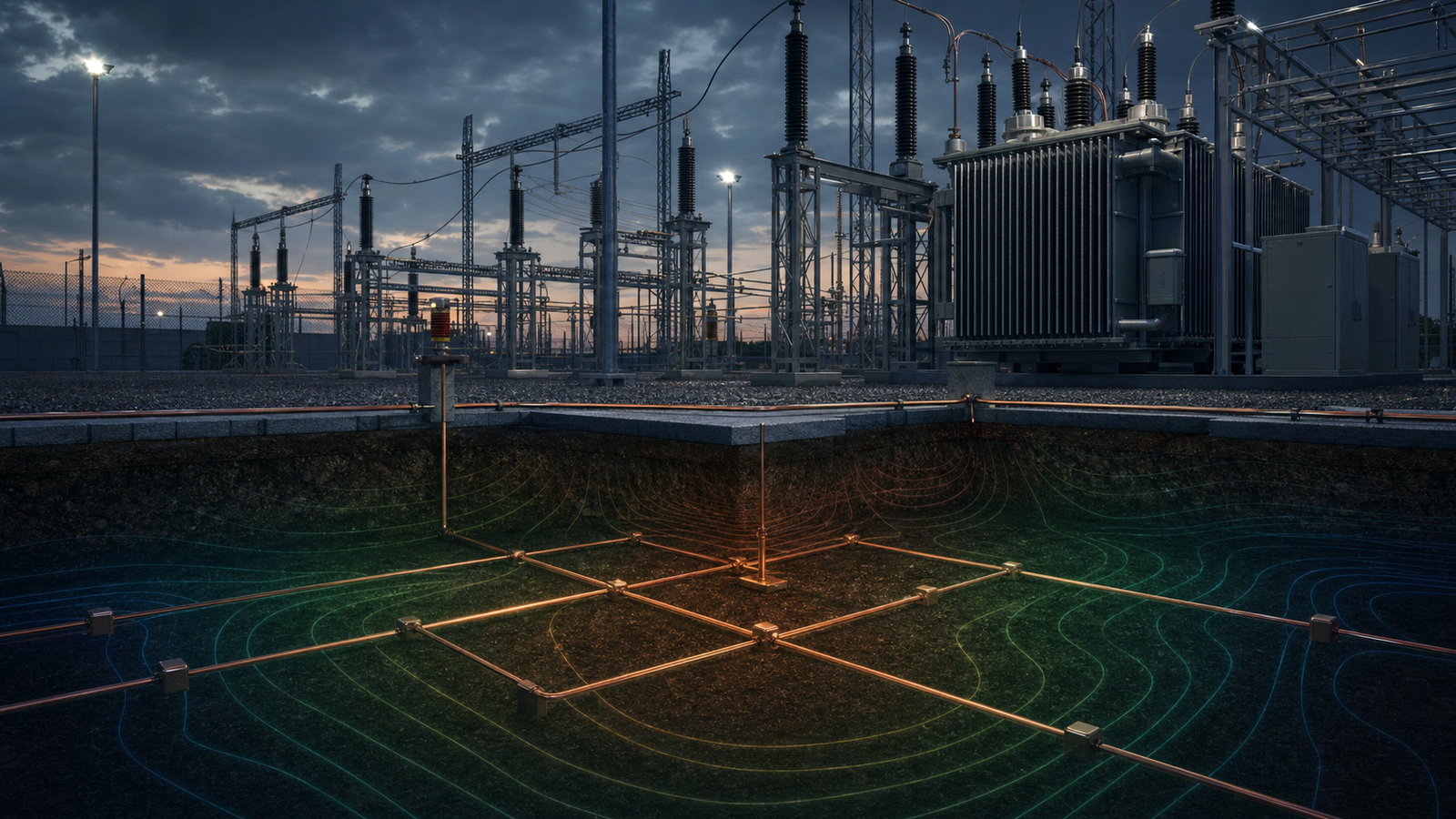 Electrical safety, earthing, touch voltage and risk assessment